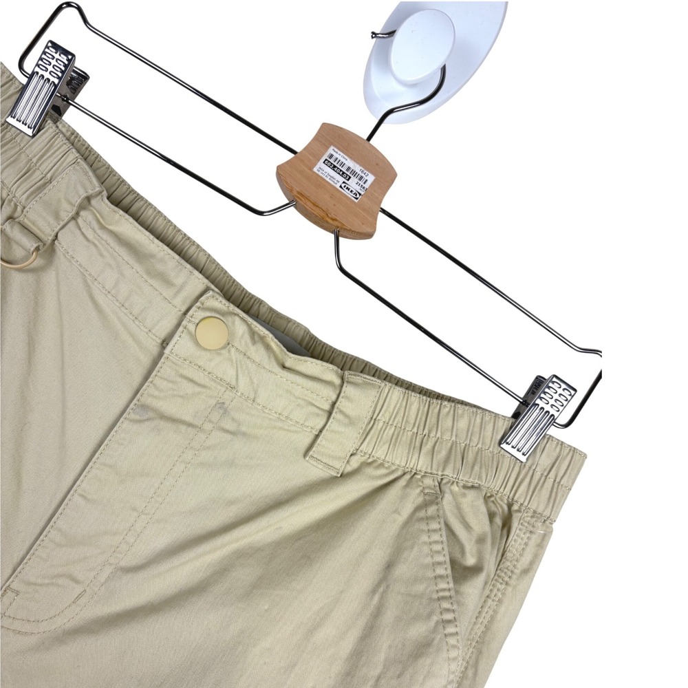 Urban Outfitters Standard Cloth Mens Technical Cargo Carpenter Pants Khaki - Picture 6 of 9